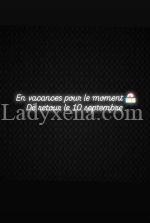 enfantine - escort Paris 15eme